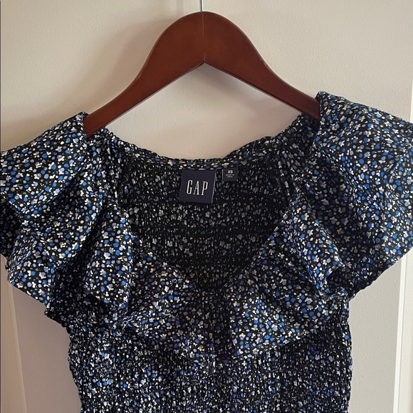 GAP Floral Ruffle Maxi Dress - Picture 3 of 6